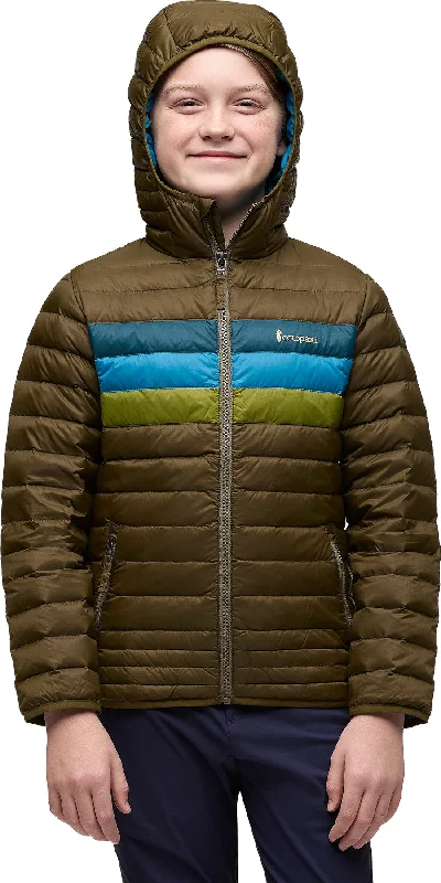 Fuego Down Hooded Jacket - Youth|-|Doudoune à capuche Fuego - Enfant Zippered Front Buttoned Front Snap Front Fuego Down Hooded Jacket - Youth|-|Doudoune à capuche Fuego - Enfant Zippered Front Buttoned Front Snap Front