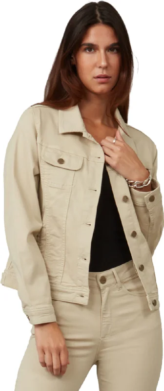 Gabriella Classic Denim Jacket - Women's|-|Manteau en jean classique Gabriella - Femme Chenille Blend Fleece Blend Nylon Blend Gabriella Classic Denim Jacket - Women's|-|Manteau en jean classique Gabriella - Femme Chenille Blend Fleece Blend Nylon Blend