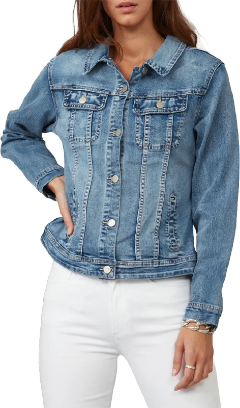 Gabriella Jacket - Women's|-|Manteau Gabriella - Femme Ribbed T-Shirt High Neck Heavyweight Gabriella Jacket - Women's|-|Manteau Gabriella - Femme Ribbed T-Shirt High Neck Heavyweight