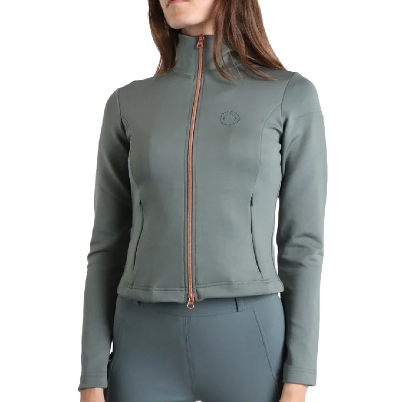 Montar MoTina Softshell Jacket With Tone in Tone Crystals Mesh Blend Leather Blend Suede Blend Montar MoTina Softshell Jacket With Tone in Tone Crystals Mesh Blend Leather Blend Suede Blend