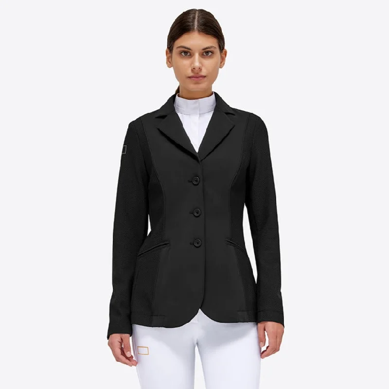 Rider's Gene Women's Jersey and Mesh Riding Jacket Satin Blend Silk Blend Wool Blend Rider's Gene Women's Jersey and Mesh Riding Jacket Satin Blend Silk Blend Wool Blend