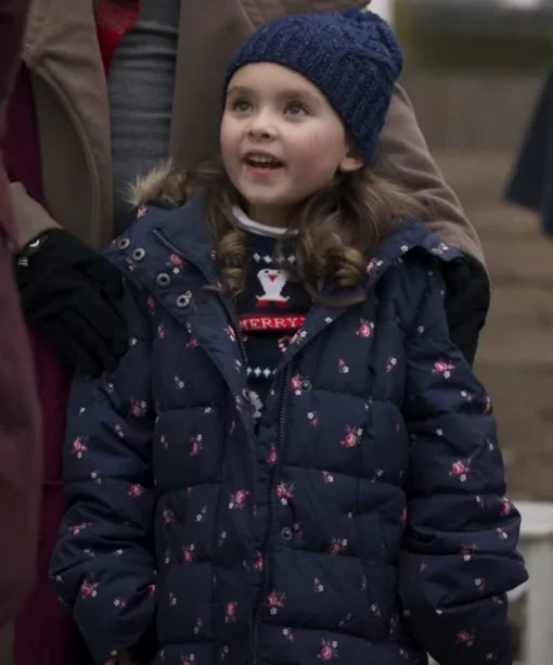 The Picture of Christmas 2021 Emily Hart Jacket Notch Collar Peter Pan Collar Cowl Neck The Picture of Christmas 2021 Emily Hart Jacket Notch Collar Peter Pan Collar Cowl Neck