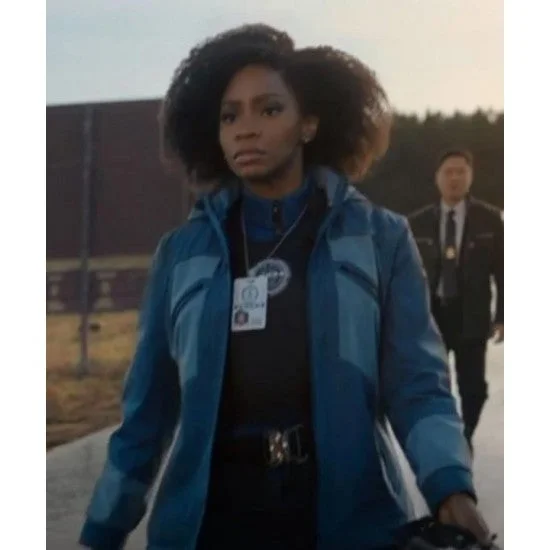 WandaVision Monica Rambeau Jacket Handmade Hand-knitted Hand-woven