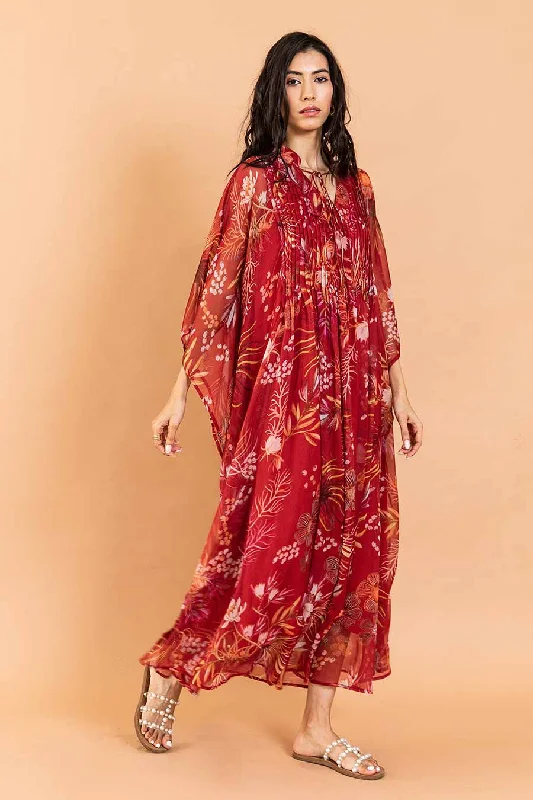Amaryllis Printed Raquel Dress