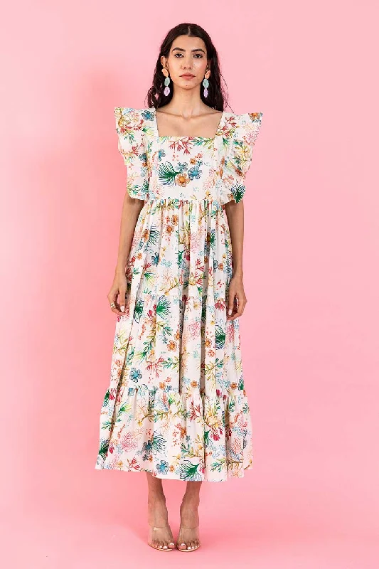 Yarrow Haven Printed Dress