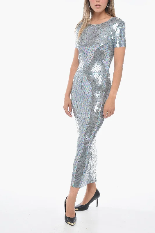 Maison Margiela Sequined Long Dress S Standard size