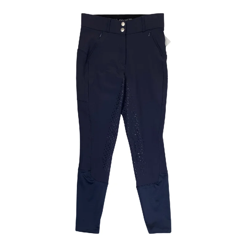 Equestrian Stockholm 'Dressage Elite' Breeches in Navy - Women's GE 38 (US 26)