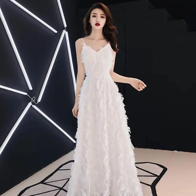 Evening Dress Female White