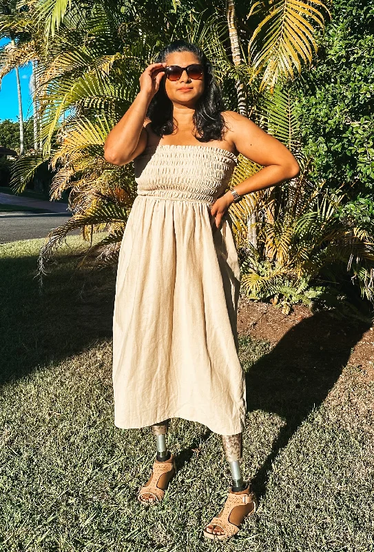EveryWear Dress in Neutral