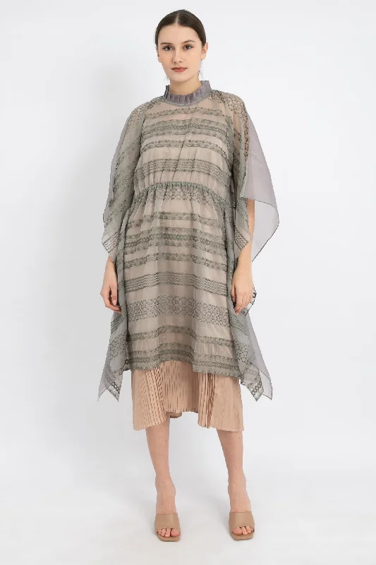 Paige Dress in Dark Grey