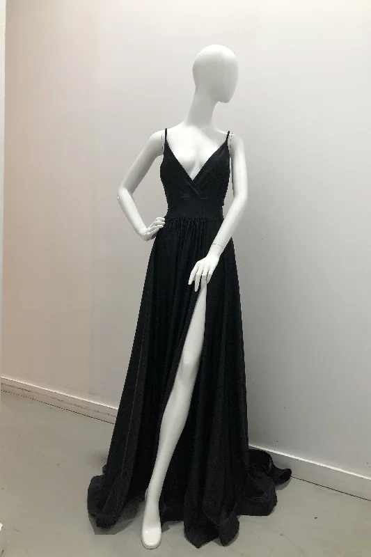 Spaghetti Prom Strap Dress Gown