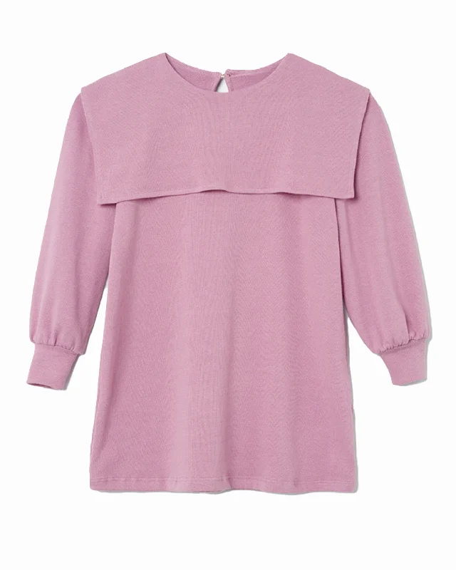 MY LITTLE COZMO "MANIFESTO n°1" Soft Knit Dress in Pink