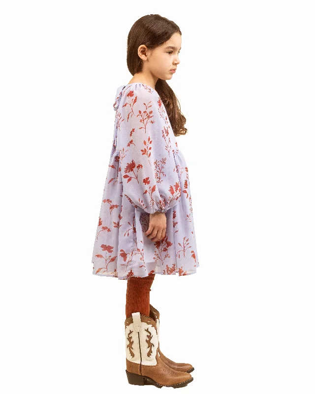 PAADE MODE "ALPENGLOW"  Chiffon Rampion Violet Dress