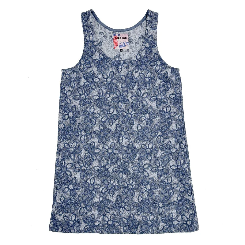 Bloom Dark Denim Dress