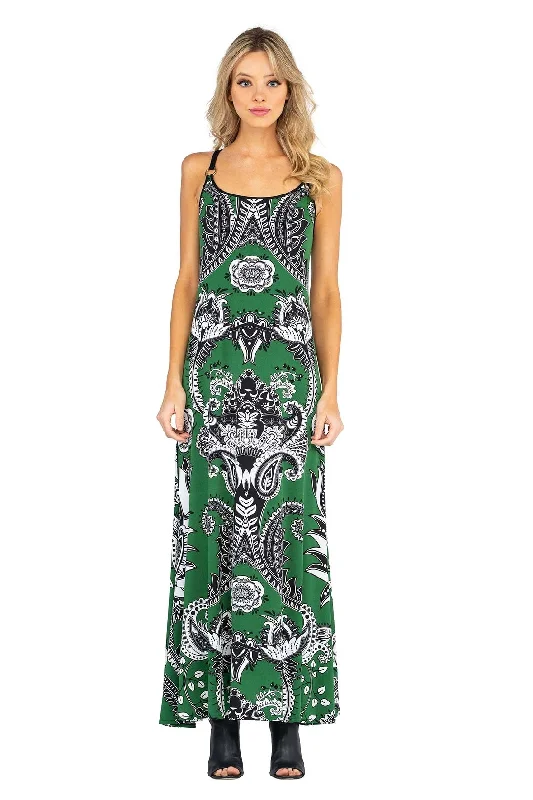 Ring Straps Long Dress