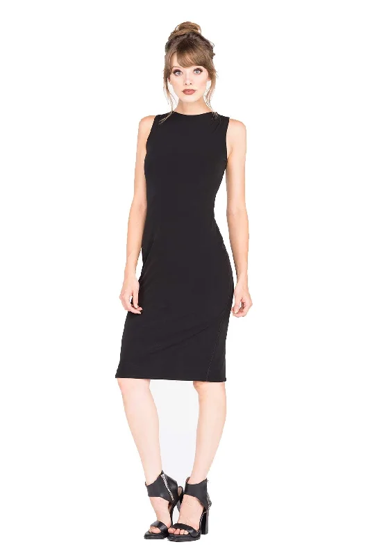 S/L Sheath Below Knee Dress