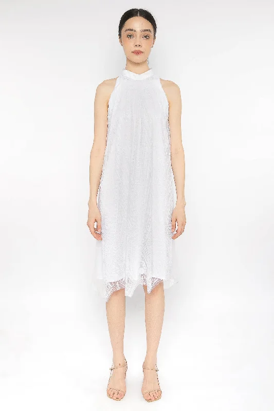 Lady Dress in White