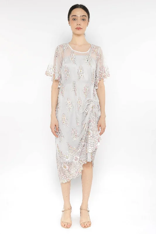 Marya Dress in Grey
