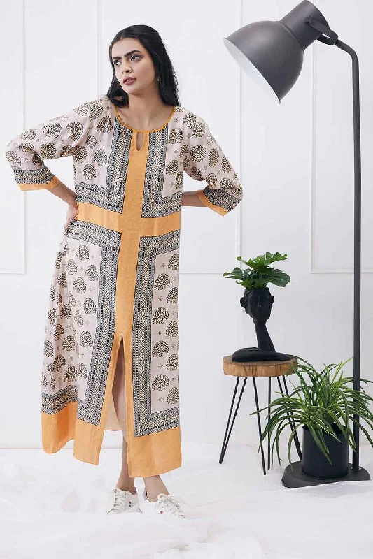 Ela Printed Boxy Dress