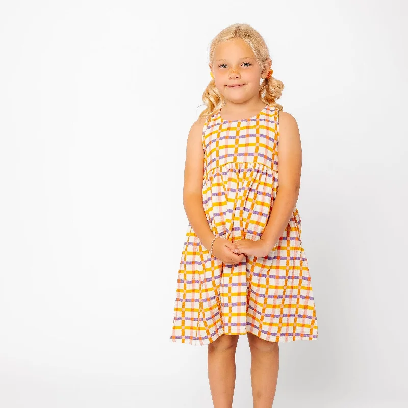 The Hattie Dress in Hopscotch