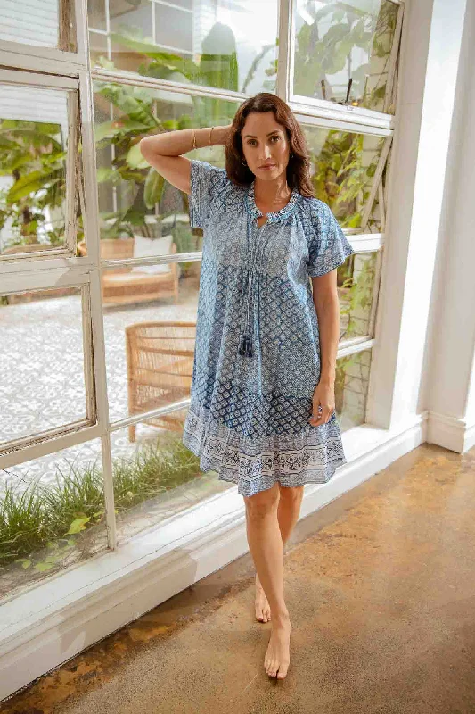 Turkish Delight Milton Sundress - Blue