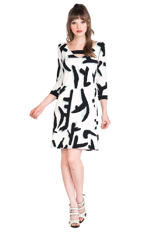 V Tap Dress