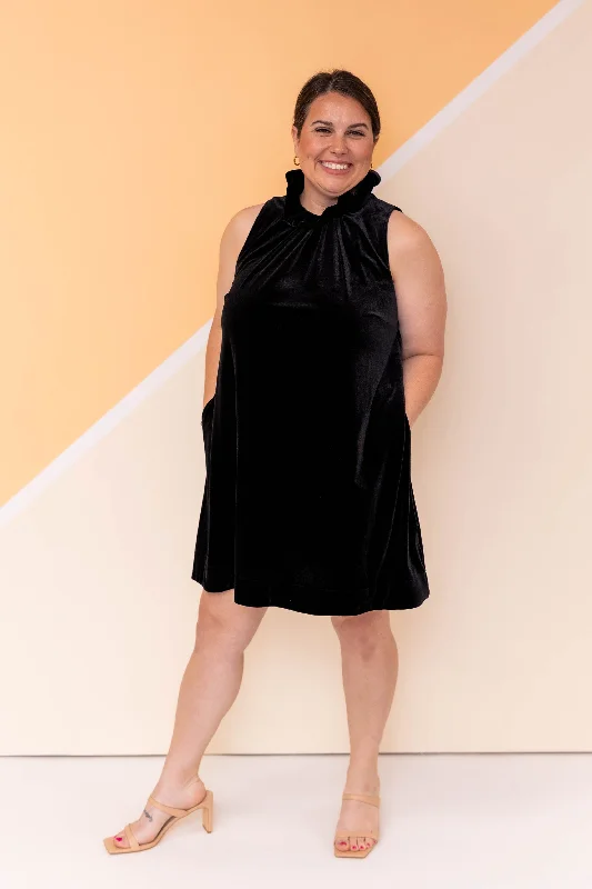 Your Night Out Velvet Dress