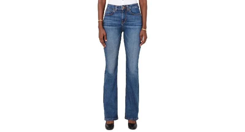 Jaen Aiden High Rise Flare Jeans Chic Ripped Jeans