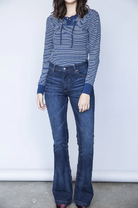 Kimes Ranch USA Ladies Jennifer Jeans - 30", 32", 34" and 36" Leg - Blue Casual Light Wash Jeans Kimes Ranch USA Ladies Jennifer Jeans - 30", 32", 34" and 36" Leg - Blue Casual Light Wash Jeans