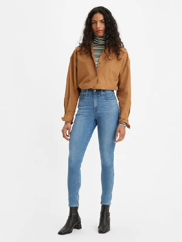 Levi's 188820398 Womens 721 High Rise Skinny Jeans Lapis Air Classic Button Fly Jeans Levi's 188820398 Womens 721 High Rise Skinny Jeans Lapis Air Classic Button Fly Jeans