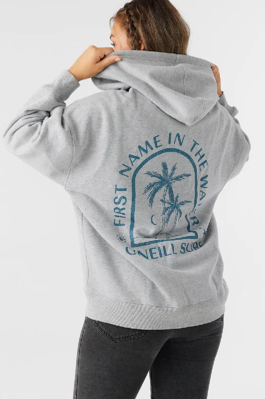 ONeill BYRON HOODED OVERSIZED ZIP FLEECE JACKET - HEATHER GREY Mesh Jacket Canvas Jacket Denim Jacket ONeill BYRON HOODED OVERSIZED ZIP FLEECE JACKET - HEATHER GREY Mesh Jacket Canvas Jacket Denim Jacket