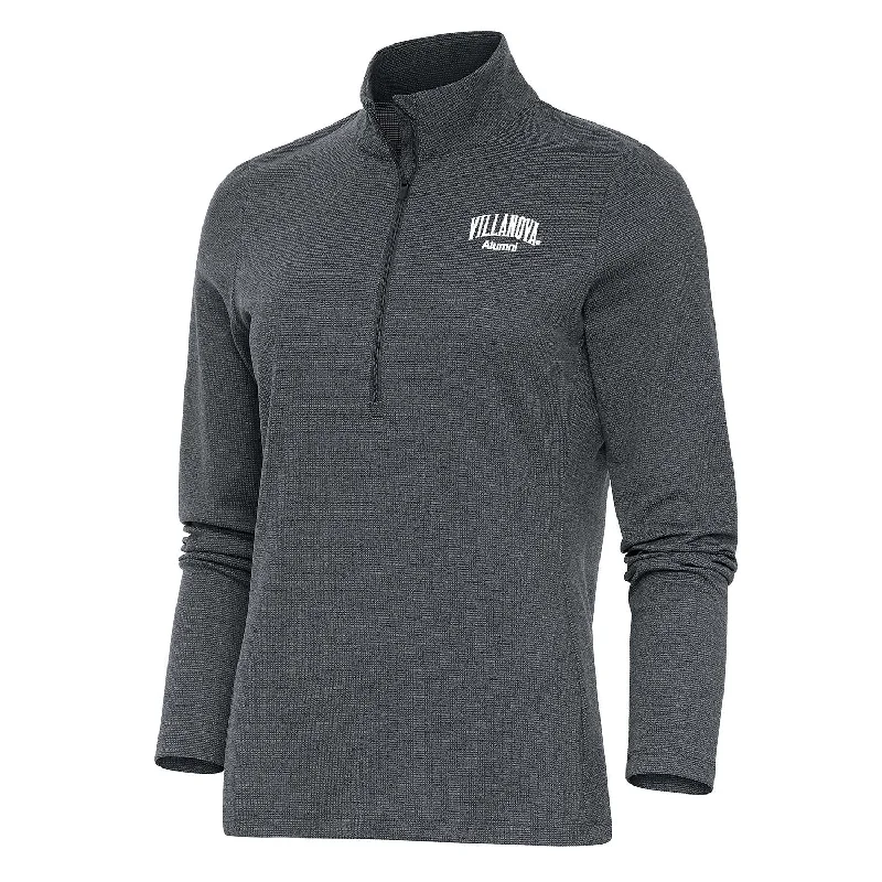 Ladies Villanova Wildcats Epic Alumni 1/4 Zip Jacket Cotton Fabric Linen Fabric Terry Fabric Ladies Villanova Wildcats Epic Alumni 1/4 Zip Jacket Cotton Fabric Linen Fabric Terry Fabric