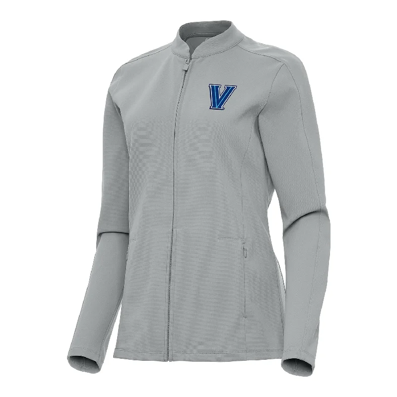 Ladies Villanova Wildcats Regard Full Zip Grey Jacket Denim Jacket Leather Jacket Suede Jacket Ladies Villanova Wildcats Regard Full Zip Grey Jacket Denim Jacket Leather Jacket Suede Jacket
