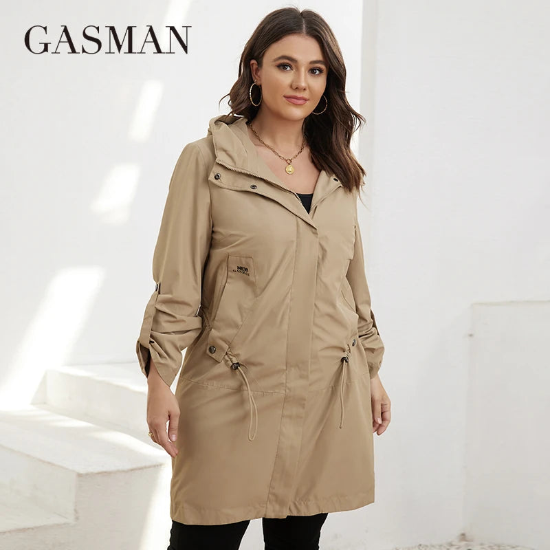 Women's Cargo Long Fashion Designer Zipper Jackets Denim Jacket Leather Jacket Suede Jacket Women's Cargo Long Fashion Designer Zipper Jackets Denim Jacket Leather Jacket Suede Jacket